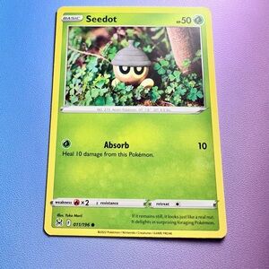 seedot - 011/196 (common) — pokemon: lost origin